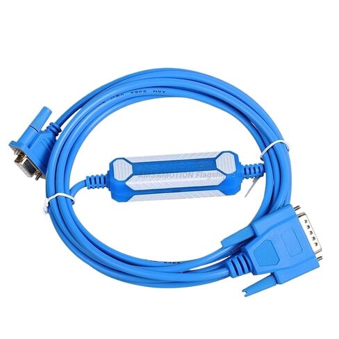 6ES5 734-1BD20 لسلسلة S5 كابل برجمة PC-TTY الاتصالات كابل تسلسلي PC TTY RS232 DB15 in Saudi Arabia