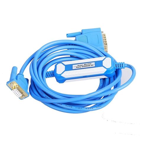 6ES5 734-1BD20 لسلسلة S5 كابل برجمة PC-TTY الاتصالات كابل تسلسلي PC TTY RS232 DB15 in Saudi Arabia