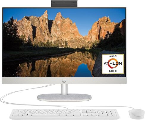 كمبيوتر مكتبي HP 2025 الكل في واحد مقاس 22 بوصة • الإصدار الجديد للاستخدام اليومي • أحدث معالج Intel رباعي النواة من الجيل الثالث عشر يصل إلى 3.4 جيجا هرتز • شاشة FHD • WiFi 6 وBluetooth • Win11 Pro (ذاكرة وصول عشوائي سعة 2 جيجابايت | سعة تخزين 688 جيجابا in Kuwait