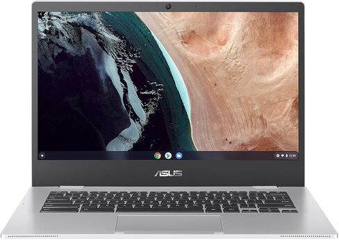 ASUS Chromebook Flip CX1400 CX1400FKA-DS84FT شاشة لمس 14 بوصة قابلة للتحويل 2 في 1 Chromebook - Full HD - Intel Celeron N4500-8 GB - ذاكرة فلاش 64 جيجابايت - فضي شفاف - شريحة Intel - 1920 x 1 in Kuwait