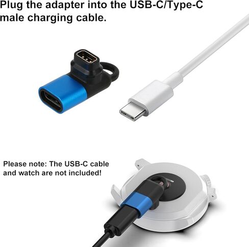 قطعتان من محول الشحن لساعة COROS الذكية، محول كابل شحن USB C متوافق مع COROS PACE 3، PACE 2، APEX، APEX 2Pro، VERTIX، VERTIX 2، والمزيد in Kuwait