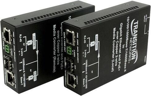 Milan Technology EOPSE4052-111 Ip Geth Poe+ Over 2 Wire Loc Unit in Saudi Arabia