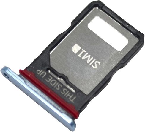 SIM Card Tray Slot Holder Replacement Parts with Pin for Motorola Moto Edge 50 Fusion 5G 2024 XT2429-1 - Blue in Kuwait