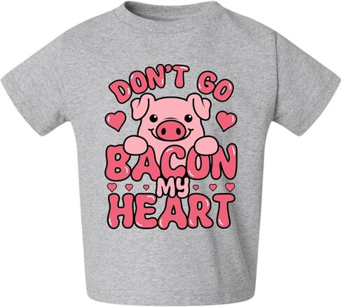 Cute 1st Valentine's Day Love Hearts Toddler Crew T-Shirt in Saudi Arabia