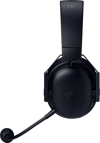 سماعة الألعاب اللاسلكية Razer BlackShark V3 للكمبيوتر الشخصي: برامج تشغيل 50 مم - ميكروفون واسع النطاق - 2.4 جيجا هرتز، بلوتوث، USB - تعمل مع Mac، PS5، Nintendo Switch، الهاتف الذكي - بطارية 70 ساعة - أسود (متجدد) in Kuwait