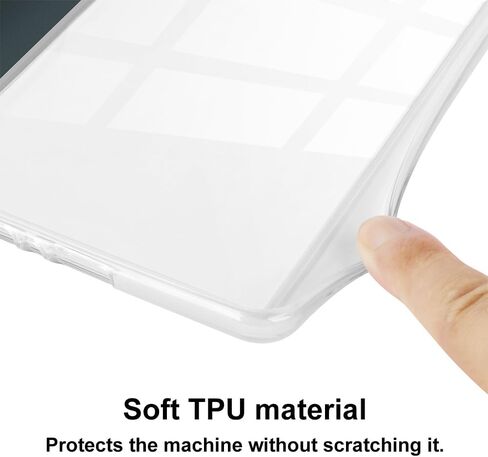 Case for 6" Kindle (10th Generation-2019 Release), Ultra Clear Soft Flexible Transparent TPU Back Cover with Auto Sleep/Wake for Kindle (Model NO. J9G29R), Dark Green in Saudi Arabia