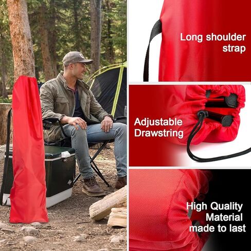Camping Chair Bags Replacement for Coleman, Camp Folding Chair Bag, Lawn Chair Bag Replacement Outdoors & Sports,36.61 Inches, Red, 2 Pack in Saudi Arabia