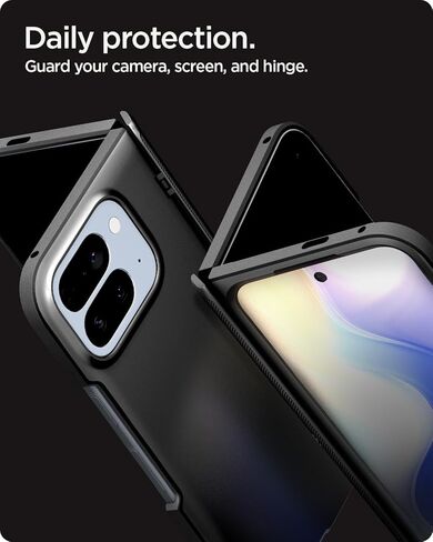 Spigen for Pixel 10 Pro Fold Case, Slim Armor Pro MagFit (2025) [Designed for Pixelsnap, Compatible with MagSafe Accessories] - Black in Saudi Arabia