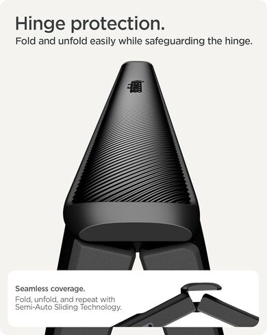 Spigen for Pixel 10 Pro Fold Case, Slim Armor Pro MagFit (2025) [Designed for Pixelsnap, Compatible with MagSafe Accessories] - Black in Saudi Arabia