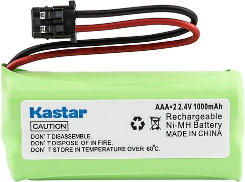 Kastar 6-Pack Battery Replacement for Uniden BT-1008 BT-1016 BT-1019 BT-1021 BT-1025 BBTG0645001 BBTG0734001 BBTG0847001 65AAAH2BMS, Uniden DECT TEL10204 1780-2 DWX207 WX12077 WXI2077 in Saudi Arabia