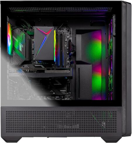 كمبيوتر ألعاب Skytech Gaming Edge، AMD Ryzen 7 5700 3.7 جيجا هرتز، NVIDIA RTX 5060، 1 تيرابايت NVMe SSD، 32 جيجابايت DDR4 RAM 3200، 650 واط Gold PSU، Wi-Fi، Win 11، سطح المكتب in Kuwait