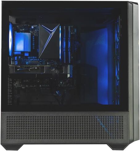 كمبيوتر ألعاب Skytech Gaming Edge، AMD Ryzen 7 5700 3.7 جيجا هرتز، NVIDIA RTX 5060، 1 تيرابايت NVMe SSD، 32 جيجابايت DDR4 RAM 3200، 650 واط Gold PSU، Wi-Fi، Win 11، سطح المكتب in Kuwait