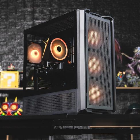 كمبيوتر ألعاب Skytech Gaming Edge، AMD Ryzen 7 5700 3.7 جيجا هرتز، NVIDIA RTX 5060، 1 تيرابايت NVMe SSD، 32 جيجابايت DDR4 RAM 3200، 650 واط Gold PSU، Wi-Fi، Win 11، سطح المكتب in Kuwait