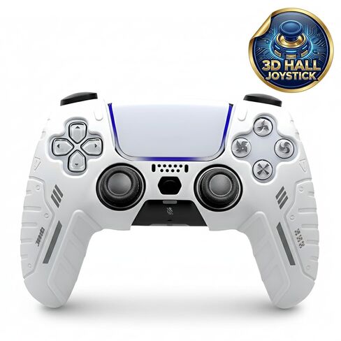 وحدة تحكم NexoGame اللاسلكية لجهاز PS5 مع عصا تحكم ثلاثية الأبعاد، لوحة ألعاب بلوتوث 5.0 مع التحكم في الحركة، اهتزاز مزدوج، تصميم USB C قابل لإعادة الشحن، متوافق مع وحدة تحكم PS5 وألعاب الكمبيوتر الشخصي التي تعمل بنظام Windows in Saudi Arabia