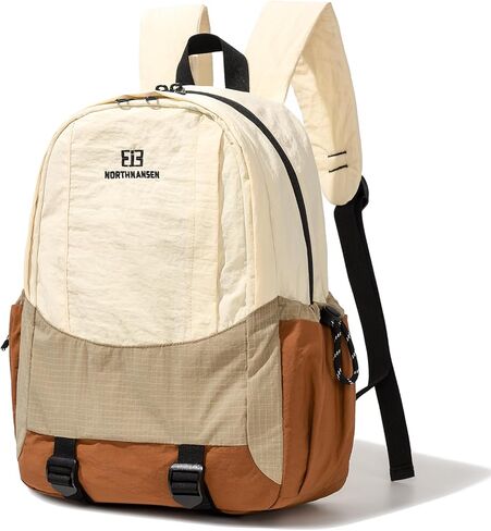 15L Hiking Backpack for Men Women, Small Ultralight Day Pack with Multiple Pockets, Waterproof Casual Daypack for Travel Daytrip Hiking, Orange in Saudi Arabia