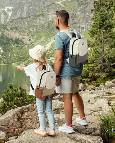 15L Hiking Backpack for Men Women, Small Ultralight Day Pack with Multiple Pockets, Waterproof Casual Daypack for Travel Daytrip Hiking, Orange in Saudi Arabia