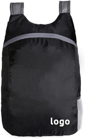 Large Capacity Folding Backpack, Tear-Resistant Casual Daypack For Outdoor Travel, Hiking And Daily Activities (Black-01) in Saudi Arabia