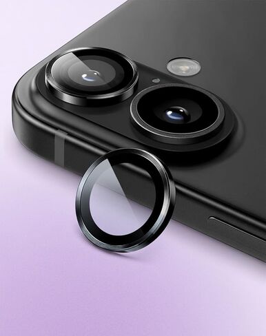 واقي عدسة كاميرا فردي لهاتف iPhone 17,2 عبوة من الزجاج المقسى فائق الدقة، مضاد للخدش، حماية عدسة الكاميرا الصديقة للحافظة in Saudi Arabia