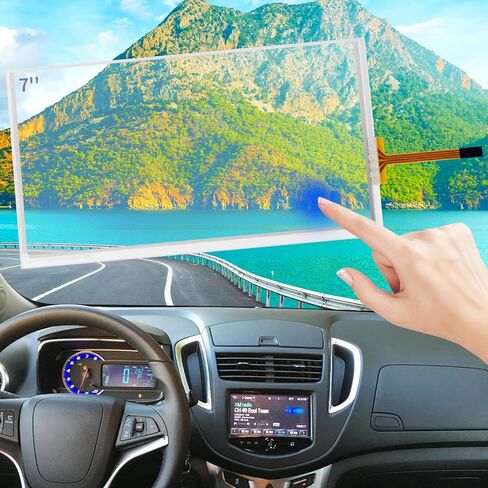 استبدال محول رقمي لشاشة تعمل باللمس 7 بوصة لسيارة Chevy Trax Tracker Sonic Spark EV Opel Vauxhal Astra Radio Screen 2014-2017، LA070WV1-TD05 شاشة تعمل باللمس فائقة الحساسية MYLINK OEM نظام الملاحة in Kuwait