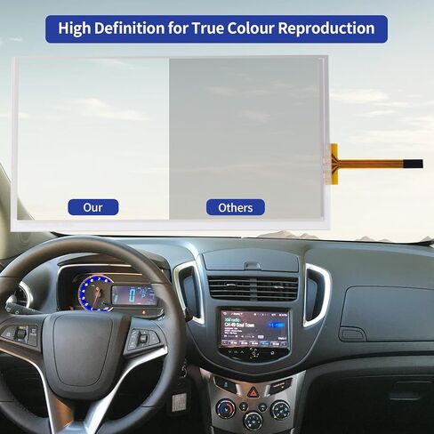 استبدال محول رقمي لشاشة تعمل باللمس 7 بوصة لسيارة Chevy Trax Tracker Sonic Spark EV Opel Vauxhal Astra Radio Screen 2014-2017، LA070WV1-TD05 شاشة تعمل باللمس فائقة الحساسية MYLINK OEM نظام الملاحة in Kuwait