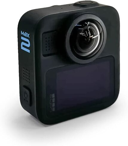 مجموعة كاميرا فيديو جو برو MAX2 True 8K 360، أسود، CHDFZ-311-TH (متجددة) in Saudi Arabia