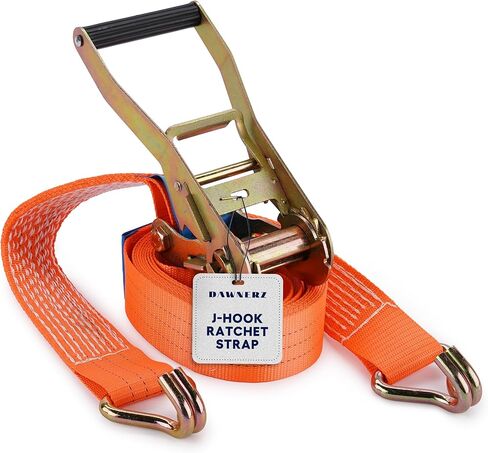 Heavy Duty Ratchet Straps 2 inch 30 ft - 11000 Lb Breaking Strength Double Wire J Hook Tie Down Ratchet Straps for Trucks and Trailer in Saudi Arabia