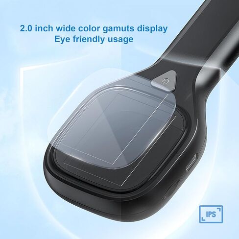 مجهر رقمي محمول من Zopsc، مجهر محمول بشاشة 500 × 2 ميجابكسل وشاشة 2 بوصة مع 6 مصابيح LED للأعمار 3 4 5 6 7 8 9 10 11 12 عامًا (أبيض) in Kuwait