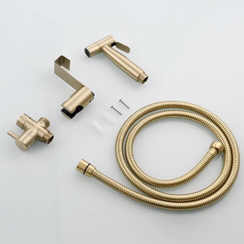 HandheldSprayer Premium Stainless Steel Cloth Diaper Sprayer Brushed GoldSprayer for Toilet and Shower Sprayer for Pet, Bathroom or Toilet in Saudi Arabia