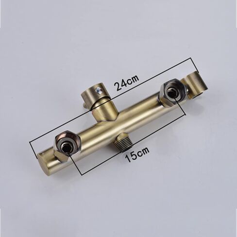 Sprayer Retro Brass HandheldSprayer for Toilet Baby Cloth Diaper Sprayer for Hot and Cold Water PortableFaucet withHose for Feminine Wash, Easy to Install in Saudi Arabia