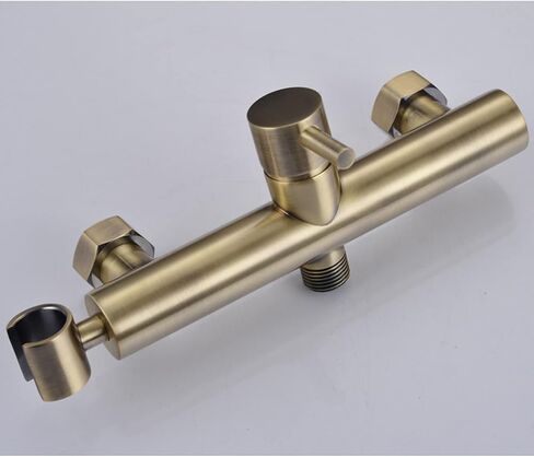 Sprayer Retro Brass HandheldSprayer for Toilet Baby Cloth Diaper Sprayer for Hot and Cold Water PortableFaucet withHose for Feminine Wash, Easy to Install in Saudi Arabia