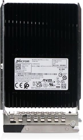 Dell 15.36TB PCIe Gen 4 8GB/s U.3 NVMe 2.5in Enterprise PowerEdge Read-Intensive SSD for: R440 R750 R450 T150 R470 T560 T40 R250 R740 R640 T550 T350 R540 R840 ME4024 R650XS YGR7C G16 in Saudi Arabia