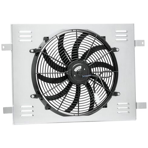 Radiator Cooling Fan Shroud for 2009-2015 Dodge Charger Challenger Chrysler 300 Electric Fan with Relay kit in Saudi Arabia