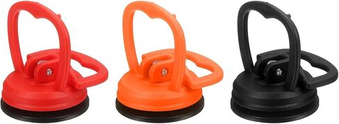PATIKIL 3 Pcs Screen Suction Cup, 2.4" Phone Screen Repair Suction Cup, Red/Orange/Black in Saudi Arabia