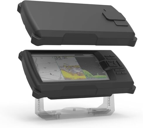 غطاء حماية من السيليكون لأداة اكتشاف الأسماك متوافق مع Garmin Striker Vivid 7cv و7sv، ومحول الطاقة Sonar Garmin Striker 7cv/7sv، وغطاء سيليكون مع حقيبة تثبيت in Saudi Arabia