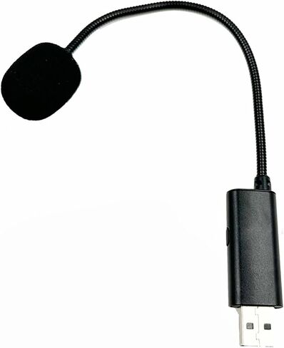 ميكروفون USB متعدد الاتجاهات، خرطوم 9 بوصة للألعاب، ميكروفون الكمبيوتر المحمول مع مفاتيح الكل in Saudi Arabia