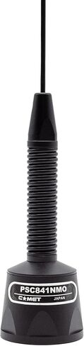 Comet PSC841NMO هوائي متنقل ثلاثي الموجات 150-174 ميجا هرتز 430-512 ميجا هرتز 750-865 ميجا هرتز VHF UHF 800 ميجا هرتز NMO Mount 100W Omni Directional قاعدة زنبركية مرنة IP67 تصنيف هوائي أسود in Saudi Arabia
