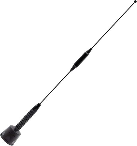 Comet PSC841NMO هوائي متنقل ثلاثي الموجات 150-174 ميجا هرتز 430-512 ميجا هرتز 750-865 ميجا هرتز VHF UHF 800 ميجا هرتز NMO Mount 100W Omni Directional قاعدة زنبركية مرنة IP67 تصنيف هوائي أسود in Saudi Arabia