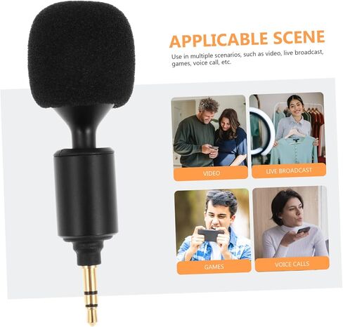 ibasenice Live Streaming Microphone for Laptop Tablet Phone Versatile Recording Mic for Singing Gaming and Conference Use Compact Portable Design in Saudi Arabia