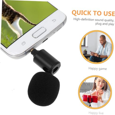 ibasenice Live Streaming Microphone for Laptop Tablet Phone Versatile Recording Mic for Singing Gaming and Conference Use Compact Portable Design in Saudi Arabia