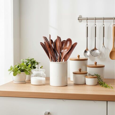 Nuenen 60 Pcs Wooden Spoon Fork Knife Set Wood Utensils for Eating Wooden Cutlery Set Kitchen Reusable Natural Dinner Flatware Tableware for Home Travel Camping in Saudi Arabia