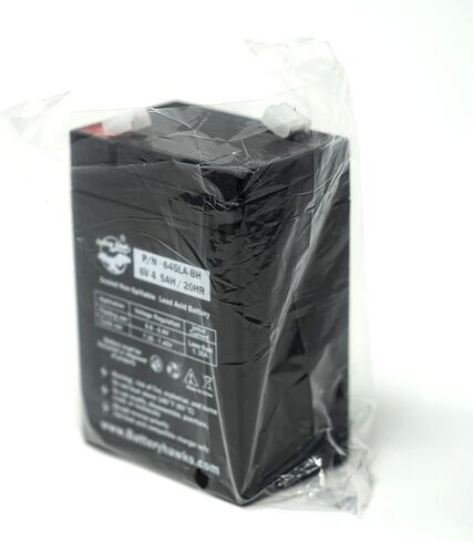UB645 ELB-0604 بطارية ELB0604 6V4.5AH 6V 4.5AH SLA مختومة بطارية الرصاص الحمضية لعلامة الخروج ضوء الطوارئ SLA0905 AH 4.0 أمبير ساعة 120255 in Saudi Arabia