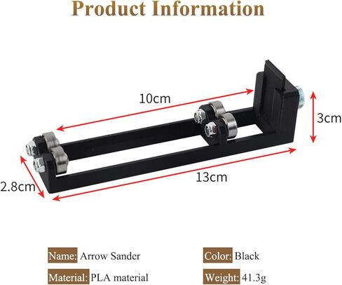 أداة صنفرة السهم اليدوية للرماية، أسطوانة من الفولاذ المقاوم للصدأ عالية الدقة ملحقات معدات الرماية للسهم، جميع أنواع عمود السهم DIY قطع ملحقات الرماية in Kuwait