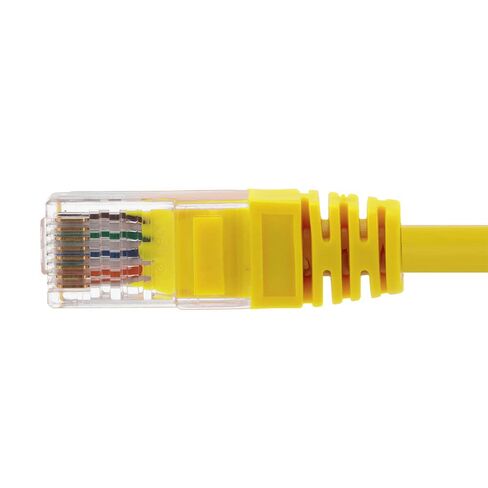 كابل تصحيح NavePoint، CAT5e، UTP، 24AWG/7*0.18 ملم، 0.5 قدم، 10 حزم، أصفر in Kuwait
