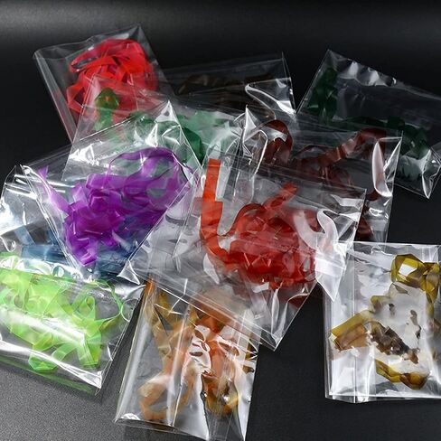 WellieSTR 13 Yards(12 Color) 6mm Wide Fly Tying Elastic Scud Back sunked Stretching Thin Skin for Caddis Larve Bugs Fly Tying Materials,1.1yard per Color in Saudi Arabia