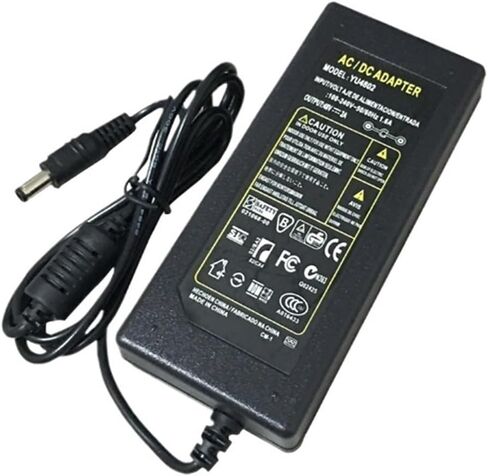 محول طاقة DC 48V 2A 2000MA 96W POE، جهد 48V (كابل أمريكي) in Saudi Arabia