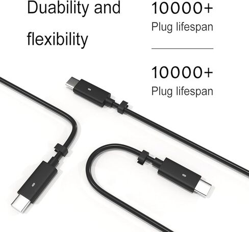 شاحن كمبيوتر محمول USB C 65W بديل لـ Dell Latitude 5285 5289 5290 7212 7275 7285 7290 7390 7420 Dell XPS 13 9350 9360 9365 9370 9380 Chromebook 3100 3400 5190 LA65NM190 مزود الطاقة in Kuwait