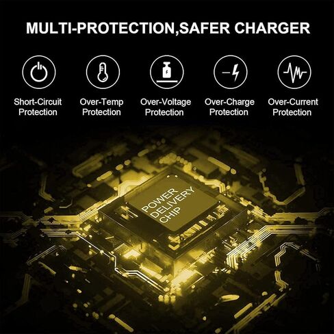 شاحن كمبيوتر محمول USB C 65W بديل لـ Dell Latitude 5285 5289 5290 7212 7275 7285 7290 7390 7420 Dell XPS 13 9350 9360 9365 9370 9380 Chromebook 3100 3400 5190 LA65NM190 مزود الطاقة in Kuwait