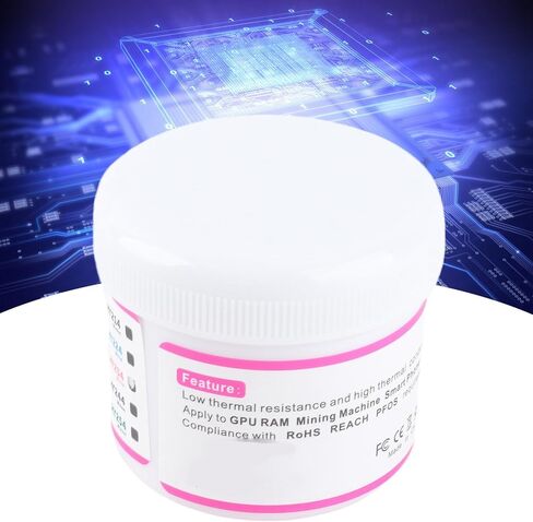 Thermal Paste Compound Silicone Grease HY234, Good Insulation, Cooling for CPU Heatsink, Wide Application (100g) in Saudi Arabia
