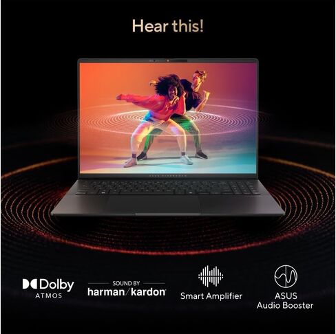لاب توب اسوس 2025 | فيفوبوك اس 15 | 15.6 بوصة 2880 × 1620 OLED | AMD-12 Core Ryzen AI 9 HX 370 | 32 جيجابايت LPDDR5 | 1 تيرابايت SSD | Windows 11 Pro | Wi-Fi 6E - BT 5.3 - لوحة مفاتيح بإضاءة خلفية RGB - كاميرا IR بدقة 1080 بكسل FHD - أسود in Saudi Arabia