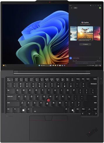 Lenovo 2025 ThinkPad T14s Gen 6 Copilot+ كمبيوتر محمول مع معالج Intel Core Ultra 7 258V، شاشة WUXGA IPS 500-Nits مقاس 14 بوصة لا تعمل باللمس، ذاكرة LPDDR5X-8533MT سعة 32 جيجابايت، SSD 1 تيرابايت، Wi-Fi 7، ونظام التشغيل Windows 11 Pro in Kuwait